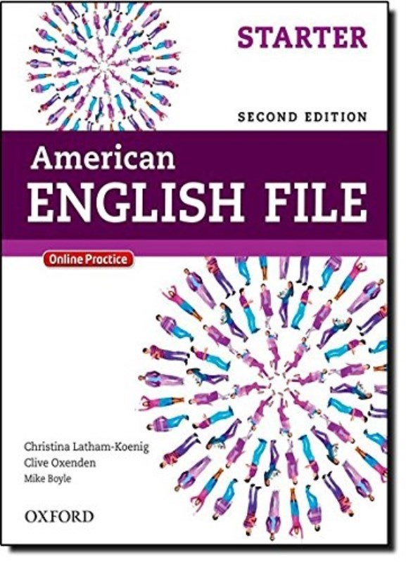 تصویر  American English file starter SB and WB Second Edition