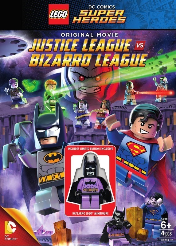 تصویر  super heroes justice league vs bizaro league (سي‌دي كارتون)