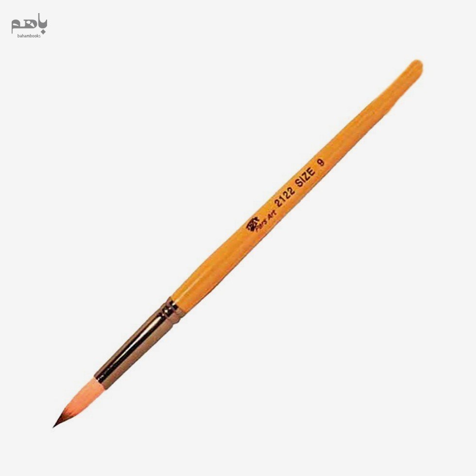 تصویر  قلم‌ مو پارس آرت مدل گرد دسته كوتاه موي مصنوعي سري 2122 شماره 9