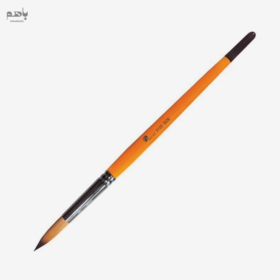 تصویر  قلم‌ مو پارس آرت مدل گرد دسته كوتاه موي مصنوعي سري 2122 شماره 24